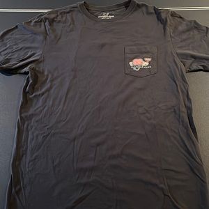 Vineyard Vines Men’s Shirt Nurse Whale Navy Blue